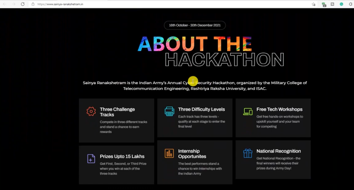 National Hackathon